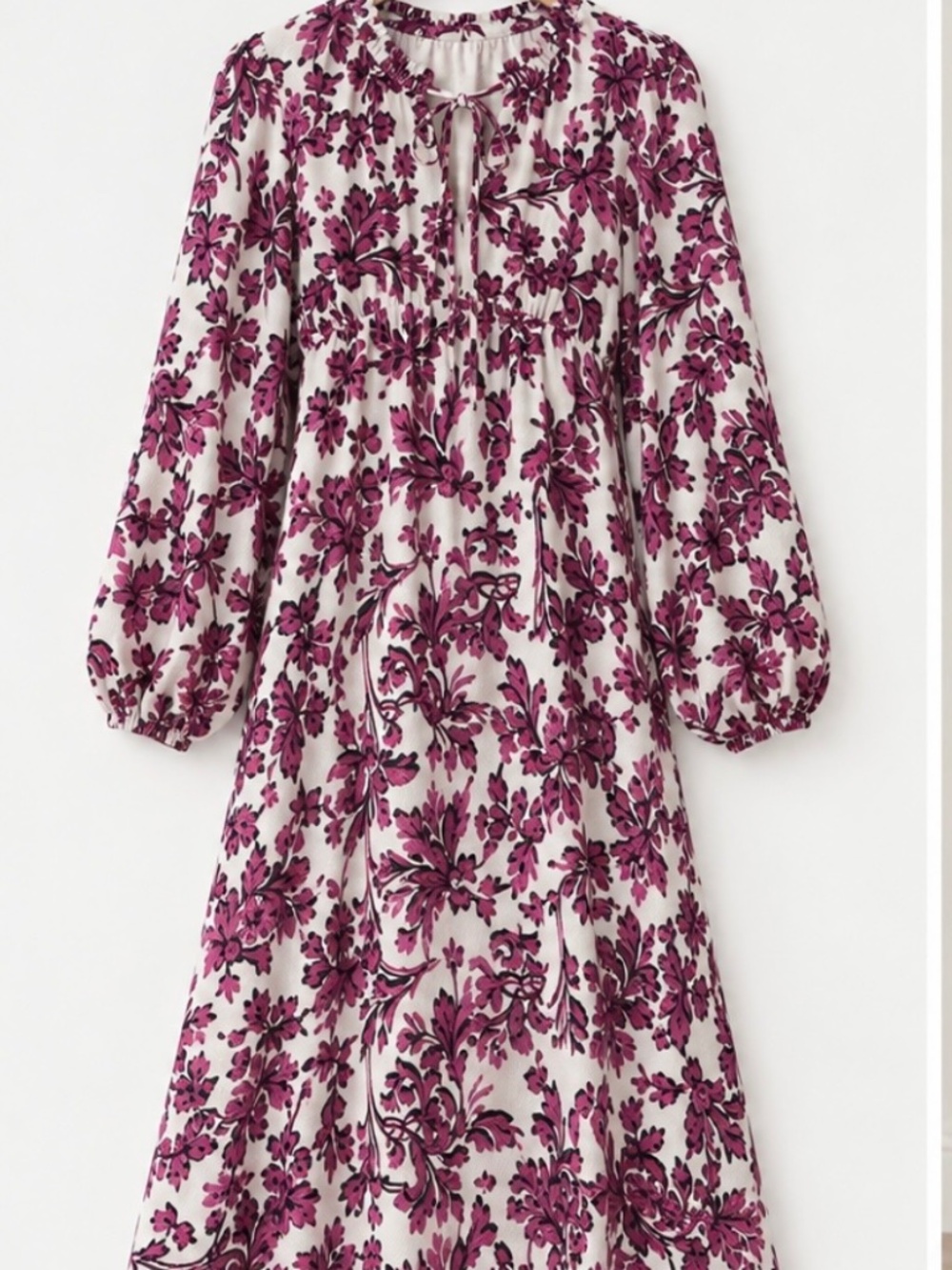 Adrianna Papell floral- printed midi dress, size 12